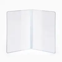 Обложка для Военного билета 9,3*0,3*13,3 см, Иск кожа, Герб золото, черный