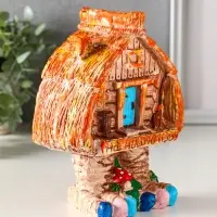 Копилка "Избушка на курьих ножках" 20х14,5х10 см