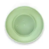 Горшок для цветов с поддоном 0,8 л d14 см h8 см "Фиалочка" зеленый