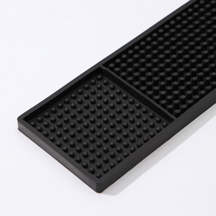 Барный коврик Доляна, 60&times;8&times;0,9 см, резина