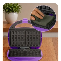 Вафельница для бельгийских вафель КТ-4685 - 750 Вт