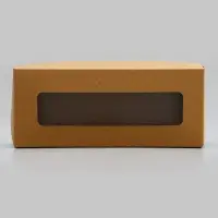 Коробка складная, крафт, 17&times;7&times;4 см, 0.5 л