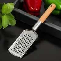 Тёрка для сыра мелкая Доляна &laquo;Валдай&raquo;, рабочая часть 11,5&times;5,8 см, нержавеющая сталь, цвет коричневый