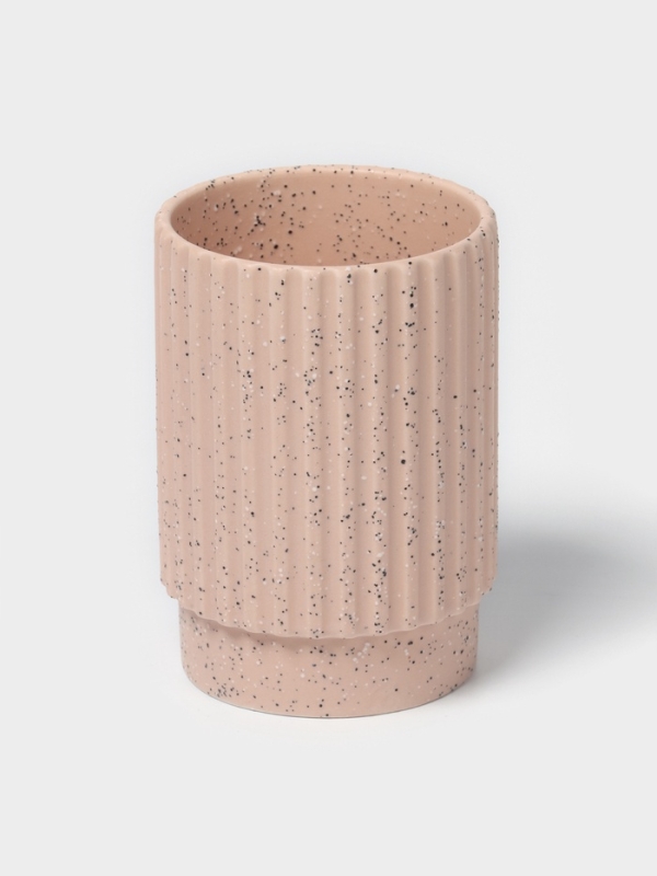 Набор для ванной "Крошка" 3 предмета (дозатор для мыла, стакан, мыльница)