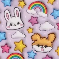 Бумага упаковочная глянцевая &laquo;Праздник&raquo;, 70 &times; 100 см