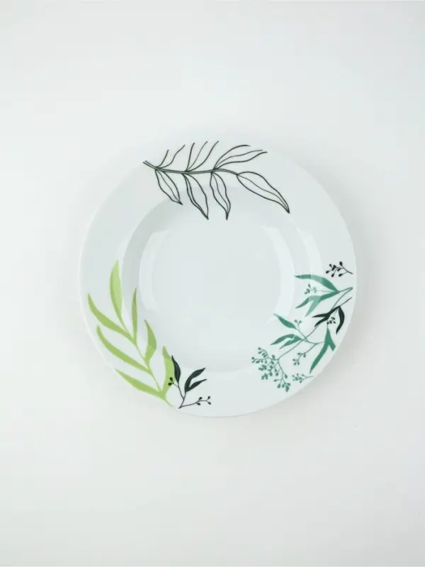 Тарелка суповая керамическая &laquo;Природные мотивы&raquo;, d=21 см