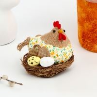 Декор пасхальный &laquo;Курочка&raquo; 14,5 &times; 14,5 &times; 13,5 см