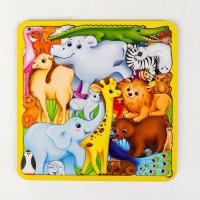 Головоломка &laquo;Животные мира&raquo; 27х27 см