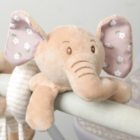 Растяжка - спираль с игрушками дуга на коляску / кроватку для малышей 0+ &laquo;Слоник Няша&raquo;, Крошка Я