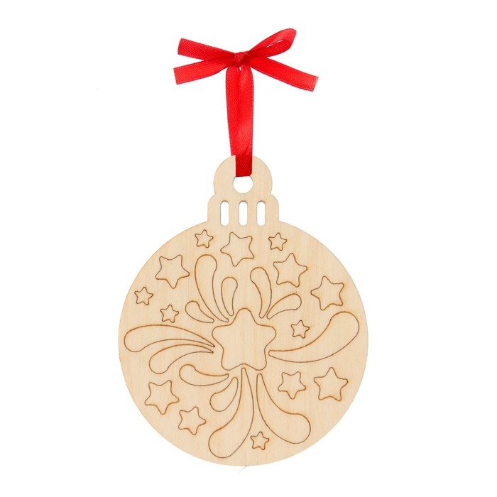 Набор для творчества &laquo;Роспись по дереву&raquo; 5 шт., с ленточкой