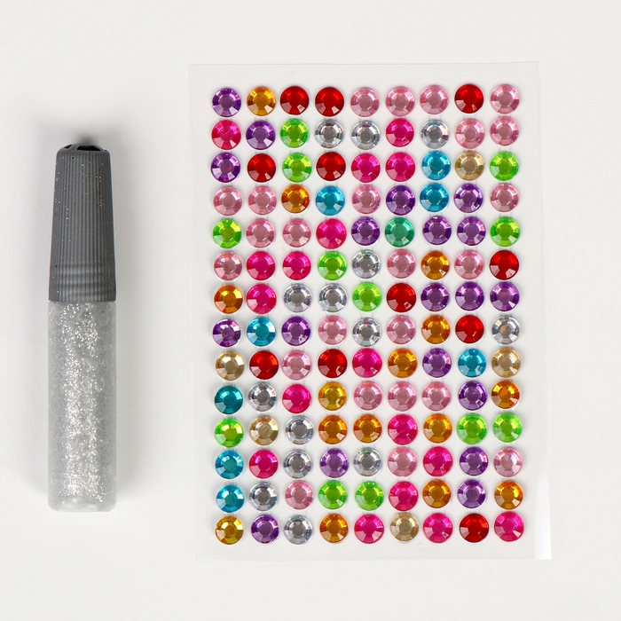 Ёлочные шары под раскраску на новый год &laquo;Волшебный подарок&raquo;&lrm;, 2 шт, новогодний набор для творчества