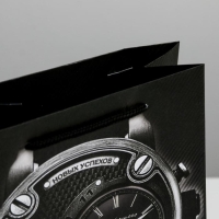 Пакет подарочный ламинированный вертикальный, упаковка, &laquo;Мужская элегантность&raquo;, M 25.5 х 30 х 9 см