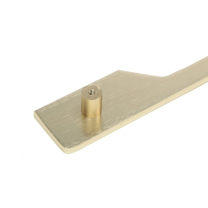 Ручка скоба мебельная RS1401, м/о=225, цвет сатиновое золото