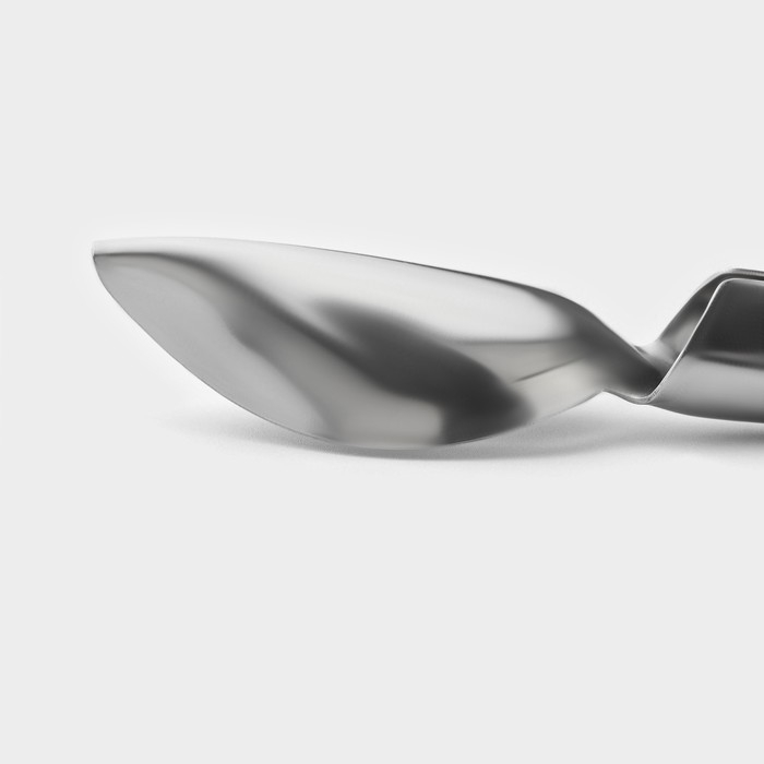 Ложка кондитерская для моделирования KONFINETTA, 19&times;3 см, цвет серебристый