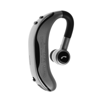 Bluetooth-Гарнитура для телефона BYZ B652, вакуумные, микрофон, ВТ 5.0, 170 мАч, серебристая