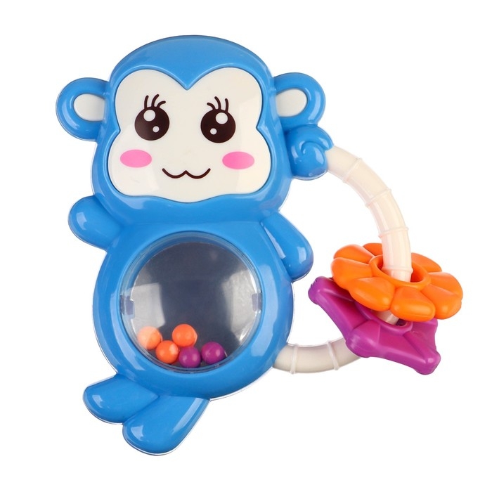 Набор погремушек &laquo;Радость малыша&raquo;, с эластичными деталями, 3 шт, цвет МИКС, Крошка Я