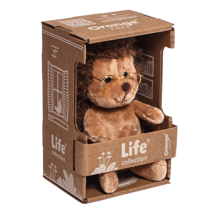 Мягкая игрушка &laquo;Ёжик Колюнчик&raquo; в очках, 15 см