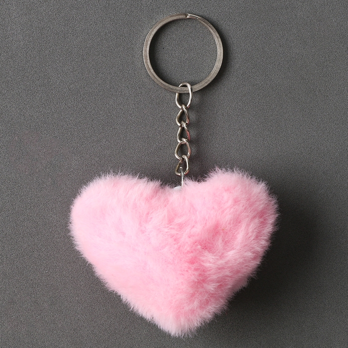 Брелок &laquo;Сердце&raquo; 6 см, цвет МИКС