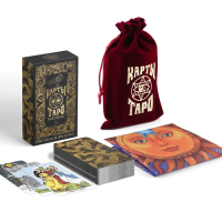 Таро &laquo;Универсальное&raquo;, 78 карт (6х11 см), мешочек (12х19 см), скатерть (50х50 см), 16+