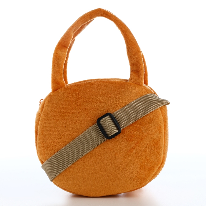 Сумка детская на молнии &laquo;Выбражулька&raquo;, цвет коричневый