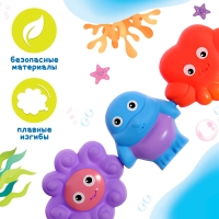 Игрушки для купания в ванной &laquo;Весёлые соединялки&raquo;, 6 шт.