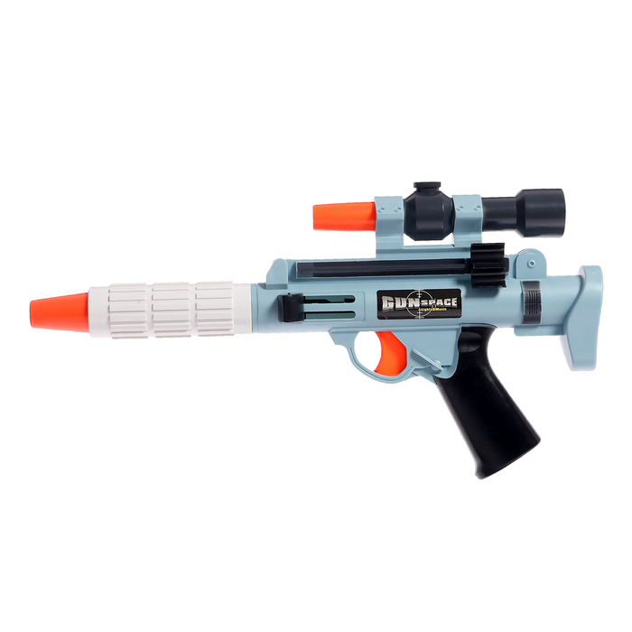 Пистолет &laquo;Космическая пушка&raquo;, стреляет мягкими пулями, с мишенями