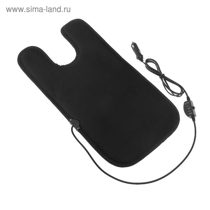 Накидка с подогревом TORSO, 12 В, регулятор, 55&times;27 см, провод 200 см, черный