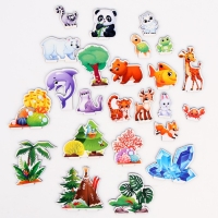 Головоломка. Повтори по образцу &laquo;Зоопарк&raquo;