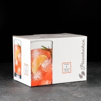 Набор высоких стеклянных стаканов Triumph, 300 мл, 6 шт