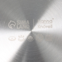 Сковорода 3Ply d=23,5 см, h=5 см, толщина 2,2 мм, индукция, антипригарное покрытие