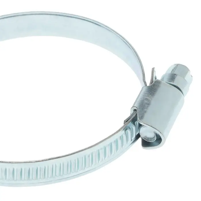 Хомут оцинкованный ZEIN engr, несквозная просечка, диаметр 40-60 мм, ширина 9 мм