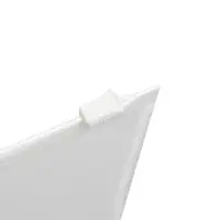 Папка-конверт на ZIP-молнии A4, 150 мкм, Calligrata, прозрачная, белая молния