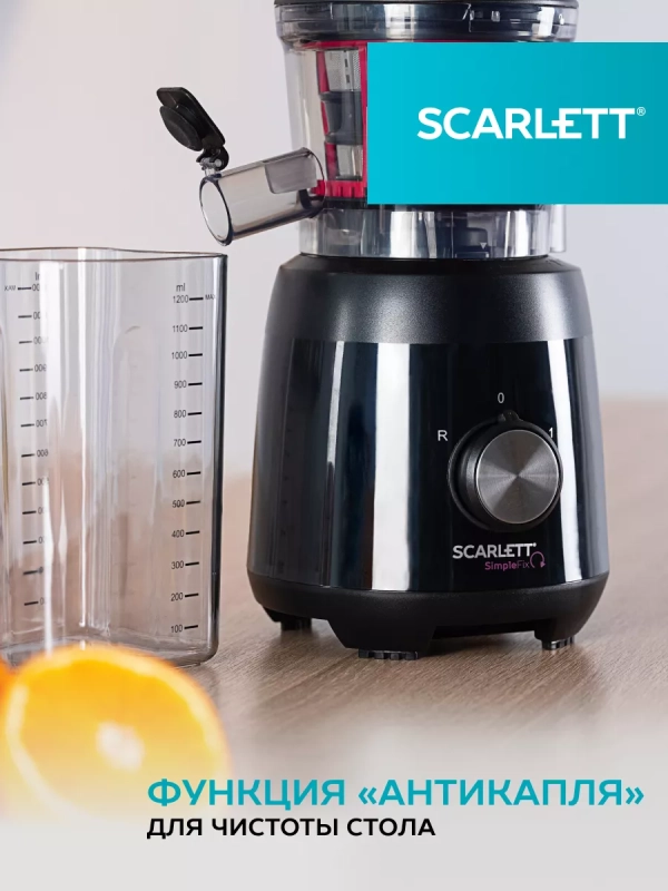 Соковыжималка электрическая шнековая SC-JE50S54