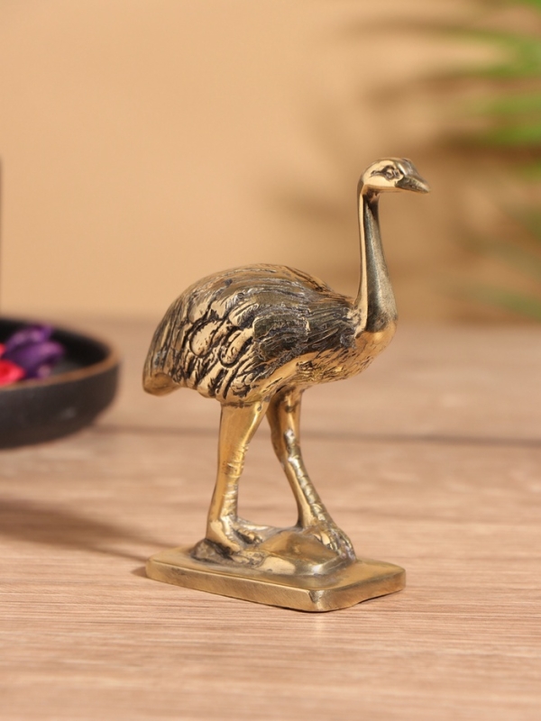 Сувенир бронза "Страус" 7х4х10 см