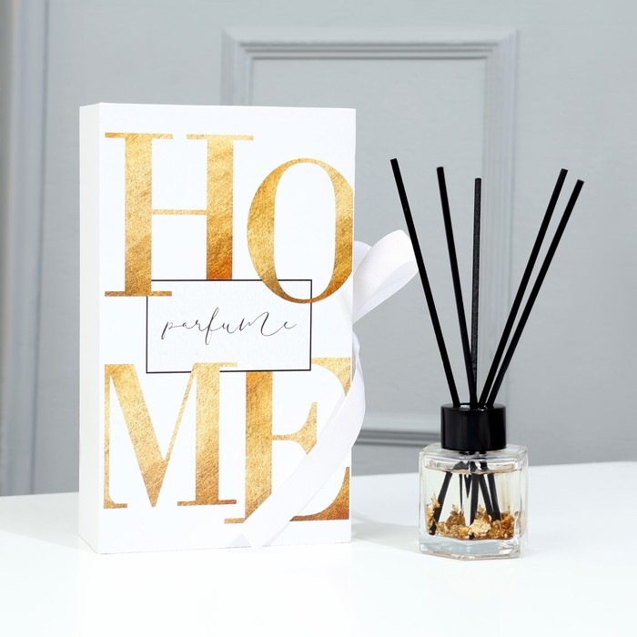 Диффузор ароматический для дома 50 мл. &laquo;Home&raquo;, аромат черный лед.