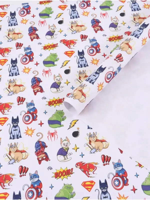 Бумага упаковочная &laquo;Суперкот&raquo;, 70 &times; 100 см