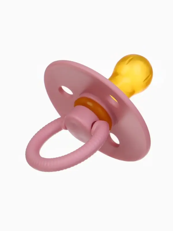 Соска - пустышка классическая, латекс, цв.пыльно-розовый, в контейнере, от 0 мес., M&B