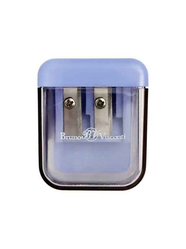 Точилка игрушка 2 отверстия с контейнером EASYSHARP Лабиринт, МИКС