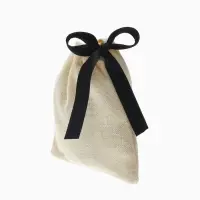 Мешочек подарочный &laquo;Нежность&raquo;, 8.5&times;7 см, бежево-чёрный