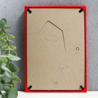 Фоторамка пластик L-3 10х15 см, красный