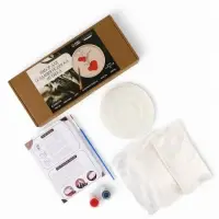 Подставка из гипса. Набор для создания поддона с красками &laquo;Круг&raquo;