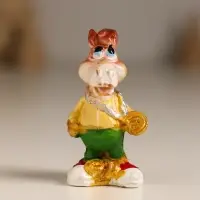 Сувенир полистоун "Конь в спортивном костюме" МИКС 3,3х2,3х5 см