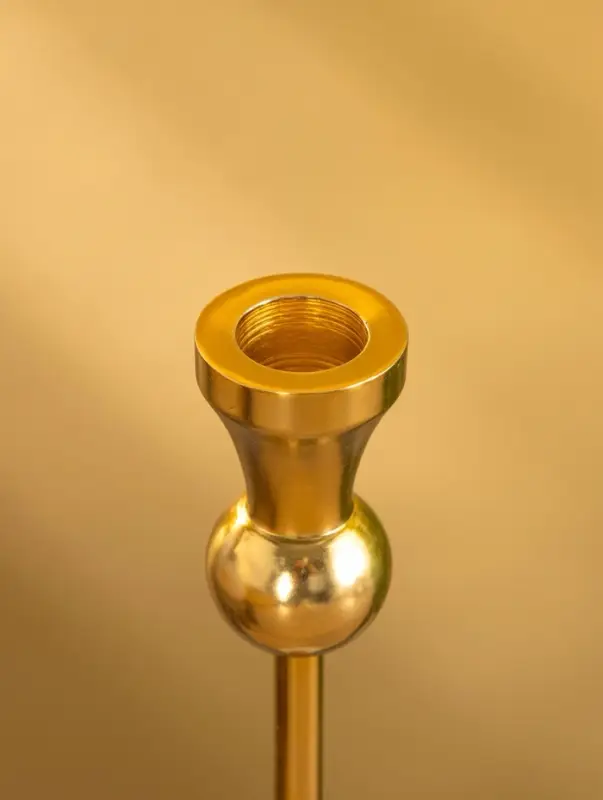 Подсвечник "Ферзь" 5х5х19 см, алюминий