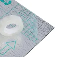 Самоклеящийся ковролин 30х30см, черный