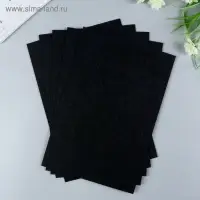 Фетр жесткий 1 мм 20&times;30 см черный