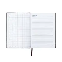 Ежедневник недатир А5 160л Вивелла черный