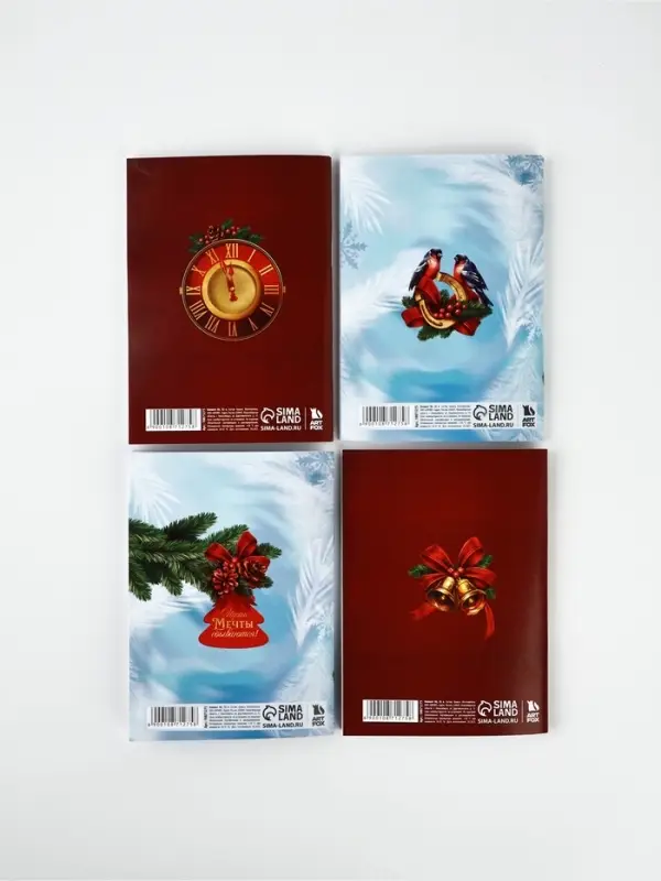 Блокнот А6 32 листа МИКС "Волшебный праздник"