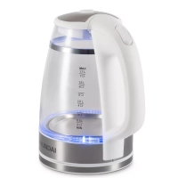 Чайник HYK-G3506 1.7л. 2200Вт белый