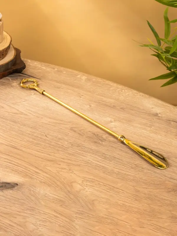 Ложка для обуви "Царская" 51 см, латунь
