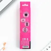 Карандаш простой чёрнографитный без ластика &laquo;Склерозницы&raquo;